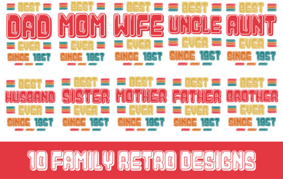 10 Family Retro Designs - 1957 Review