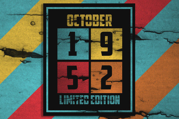 Retro October 1952 Limited Edition Review