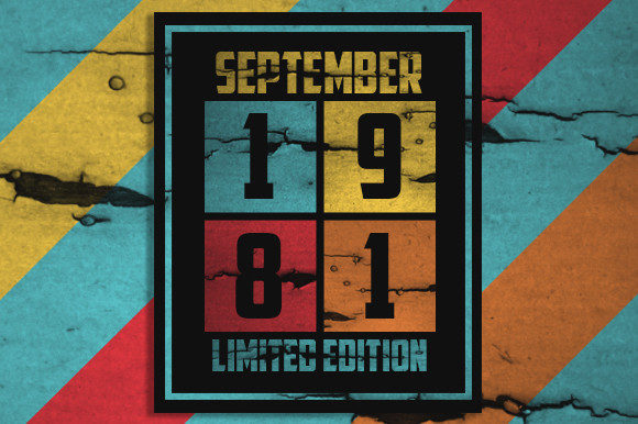 Retro September 1981 Limited Edition