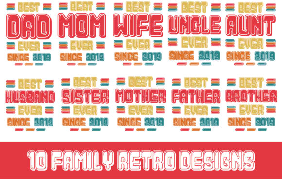 Review: 10 Family Retro Designs - 2019 for Real Embroidery